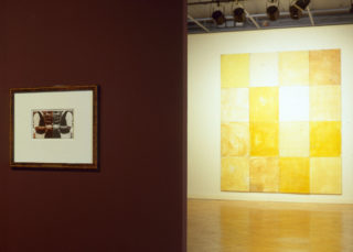 Exposition André Martin, Chronique et autres révélations, vue d'installation, galerie du 1er étage