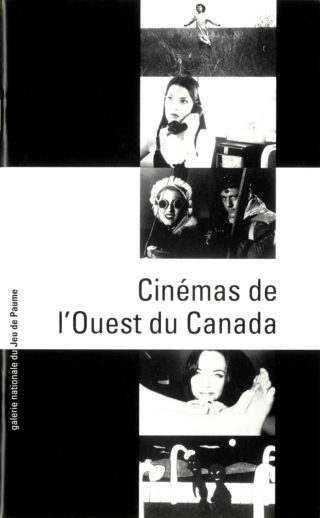1999-12-07 - Cinémas de l'ouest canadien - Galerie nationale du Jeu de Paume - programme -couv