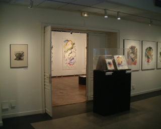 Chan Ky-Yut - vue d'installation de l'exposition