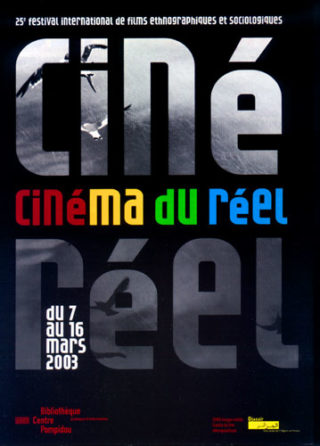 Affiche Cinéma du réel 2003b