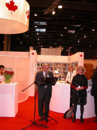 Salon du livre de Paris 2005 - Stand du Centre culturel - Prix Anne Hébert 2005