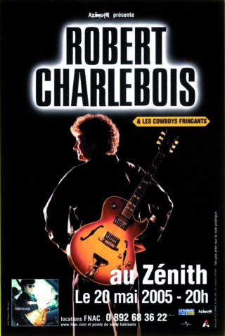 2005-05-20 - Flyer Robert Charlebois au Zenith de Paris
