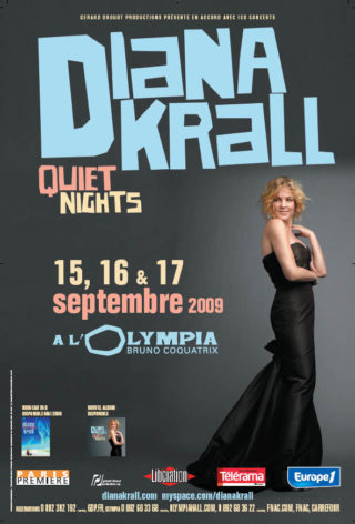 Affiche Diana Krall Quiet Night