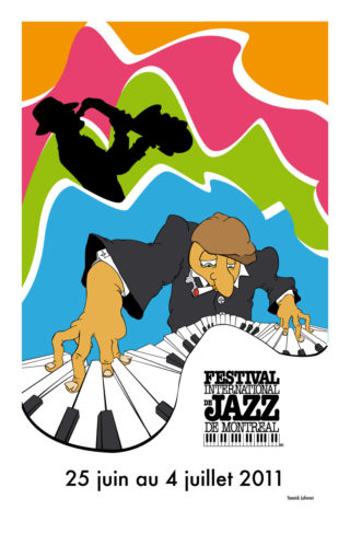 Affiche Festival international de Jazz de Montréal 2011