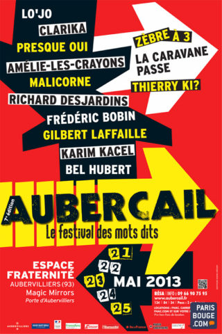 Aubercail, « le Festival des mots dits » 2013