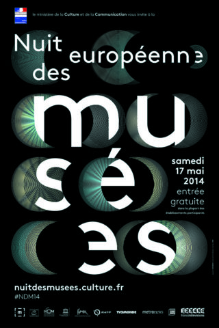 Affiche Nuit européenne des Musées 2014