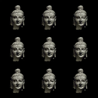 Dominique Blain, Bouddha de la collection du Musée de Kaboul, 2019