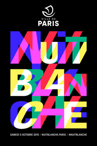 Affiche Nuit Blanche 2019