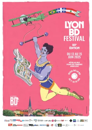 Affiche Lyon BD Festival 2025