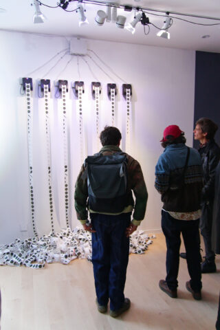 Vue expo Oscillation - visiteurs