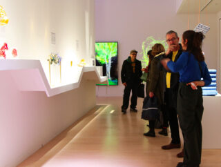 Vue expo Oscillation - visiteurs