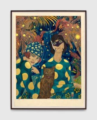 Before I let you take me home (or Lets go for drinks), 2024 © Marcel Dzama - Courtesy the artist and David Zwirner